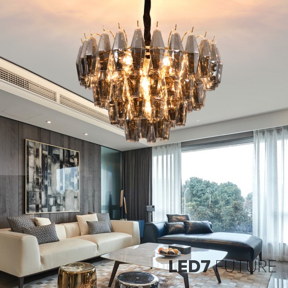 Loft Industry Modern - Odeon Diamond Chandelier